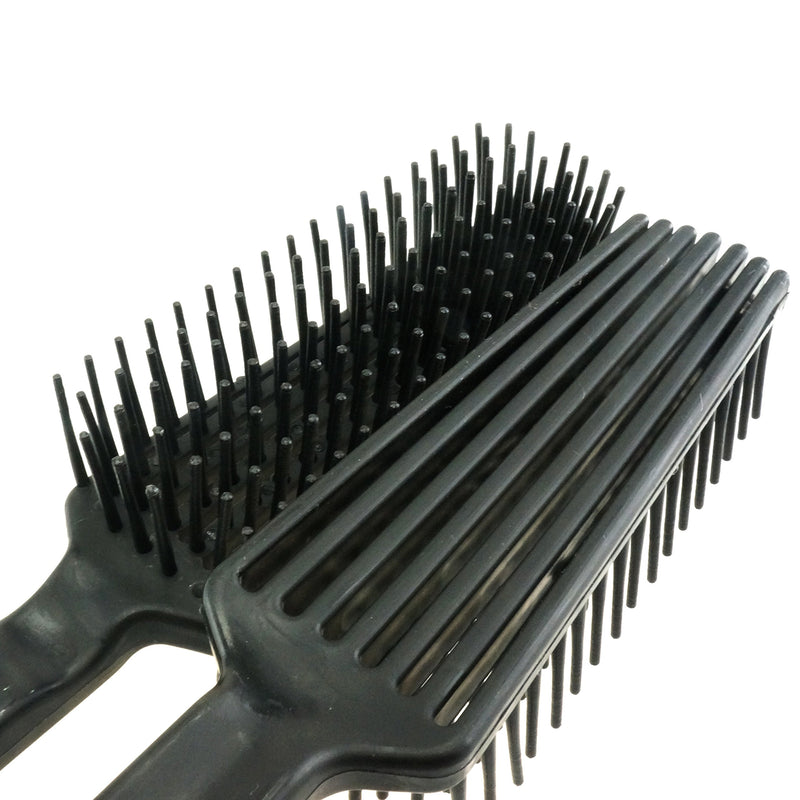[Australia] - SXYH 2pcs Black Horse Pet Detangler Plastic Comb for Long Tail Mane Forky Comb 