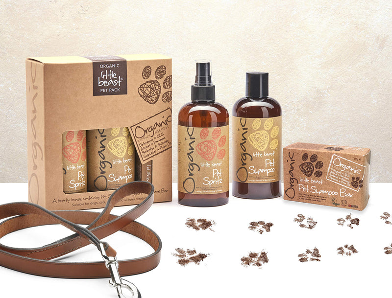 Little Beast Organic Pet Grooming Shampoo Bar – Natural & Vegan | Dog Puppy Soap (110g) - PawsPlanet Australia