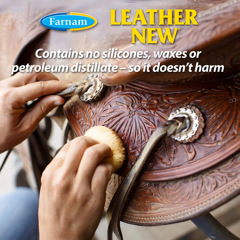 Farnam Leather New Easy-Polishing Glycerine Saddle Soap 16 Ounce - PawsPlanet Australia