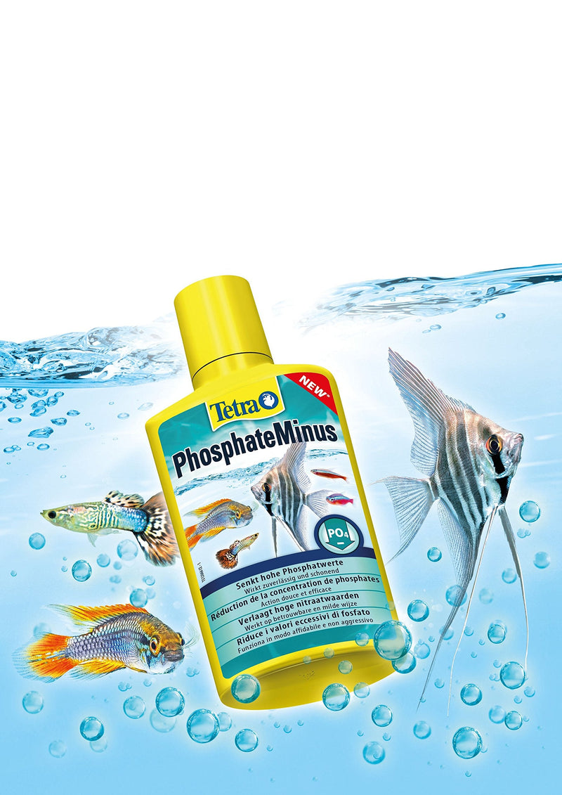 Tetra Phosphate Minus 100 ml Removes Excess Phosphate in a Natural Way From Aquariums 1 - PawsPlanet Australia