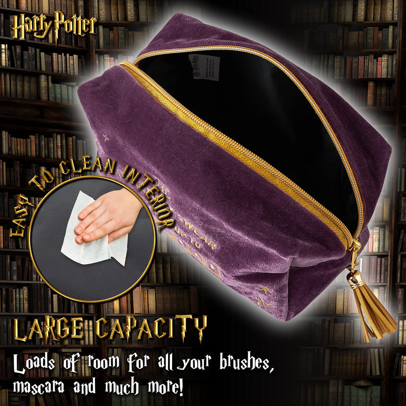 Harry Potter Gifts Make Up Bags for Women Toiletry Bag Hogwarts Travel Accessories - PawsPlanet Australia