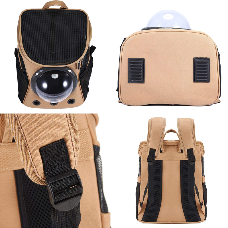 Dog Cat Bubble Innovative Backpack for Cats Dogs Pet Convenient Carrier Breathable for Travel Airline Approved - PawsPlanet Australia