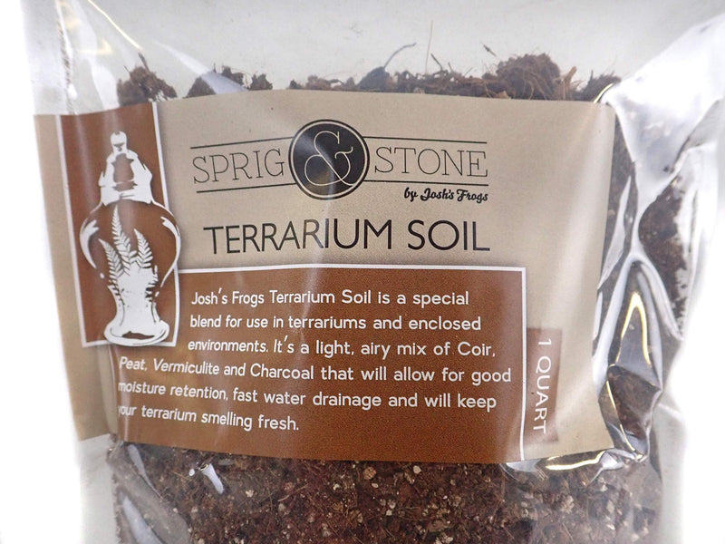 Sprig & Stone Terrarium Soil (1 Quart) 1 Quart - PawsPlanet Australia