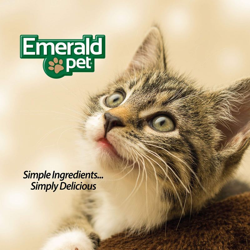 Emerald Pet Dental Crunchy Natural Grain Free Cat Treats, Made in USA Chicken 3 oz - PawsPlanet Australia