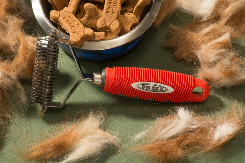 [Australia] - Easy Pet Grooming Undercoat Rake-DeSheddingTool-Fantastic for Dogs & Cats Grooming Durable Dog Groomer -Pet Brush-Cat Grooming-Grooming Tool 