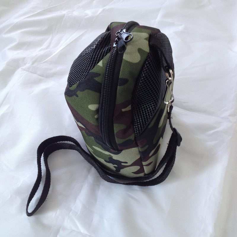 [Australia] - Power of Dream Shoulder Bag Travel Comfort Carrier for Small Pet Sugar Glider Hamster Bird,Camouflage 