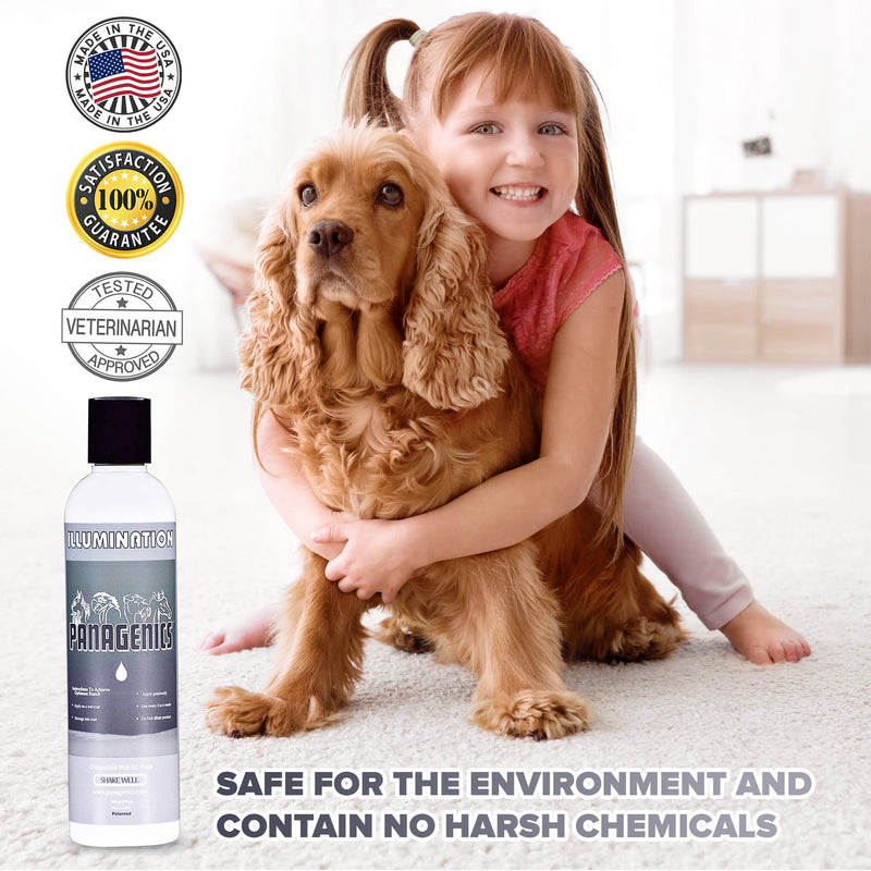 [Australia] - Panagenics | Illumination Treatment for Pets - Removes Organic deposits, Dirt, Minerals, and Unnatural Oils - 8 Ounce 