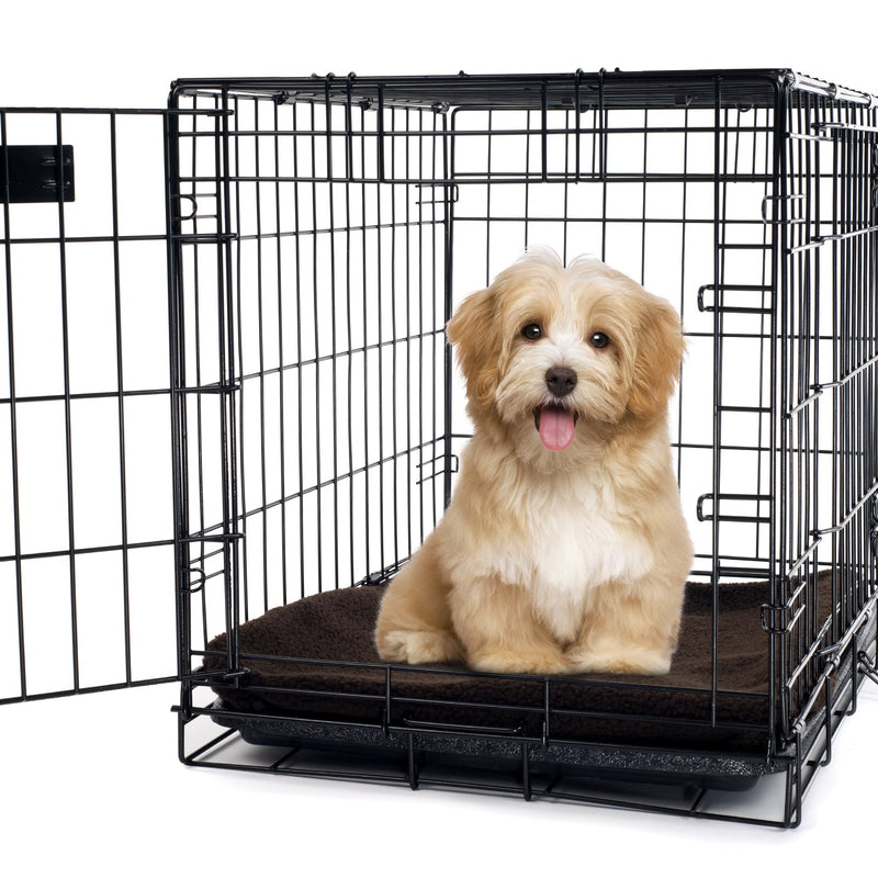 [Australia] - PETMAKER Self Warming Thermal Pet Crate Pad Large/XL Chocolate 