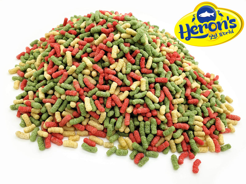 HERONS Pond Sticks Mix Ultralight 15L - Koi & Goldfish Food - Excellent Value - Complete Feed for all Pond Fish - Premium, Variety Pond Sticks - PawsPlanet Australia