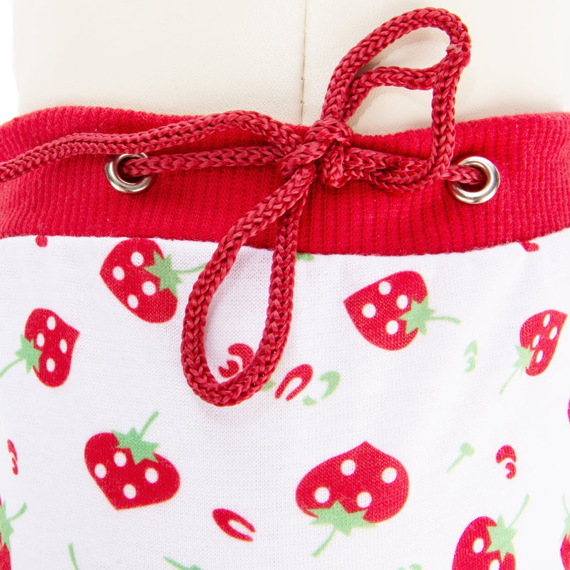 [Australia] - CueCue Pet Cozy Cotton Strawberry Pet Sanitary Underwear X-Large Red/White 