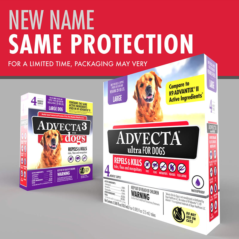 Advecta Ultra Flea & Tick Topical Treatment, Flea & Tick Control for Dogs Large - PawsPlanet Australia