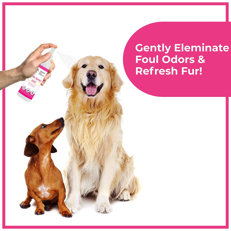 Dog Perfume Spray Long Lasting - Pet Odor Eliminator - Dog Cologne Spray - Premium Dog Deodorant Spray for Smelly Dogs - Refreshing Dog Deodorizer Spray for Grooming… Raspberry - PawsPlanet Australia