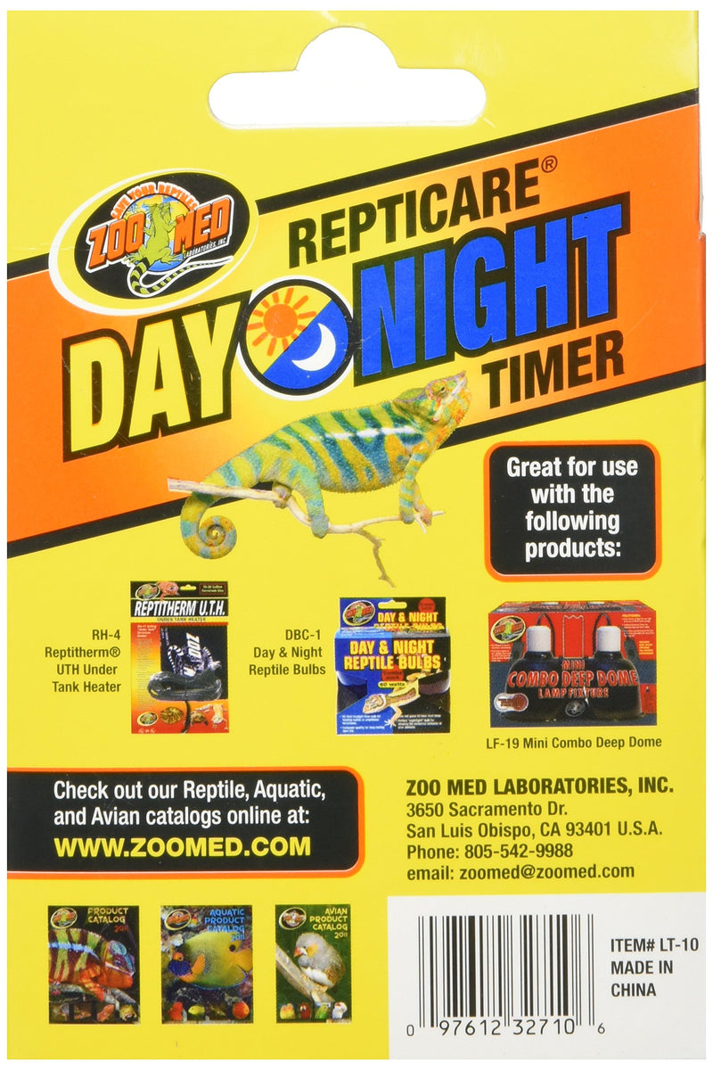 [Australia] - Zoo Med Laboratories SZMLT10 Repti Day Night Timer 