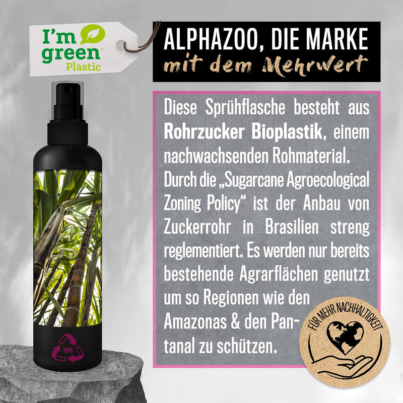 alphazoo Abgegrast I Grass mite spray for dogs and cats 500 ml I Natural oils, gentle on the skin I Fight grass mites, relieve dog from itching 500 ml - PawsPlanet Australia