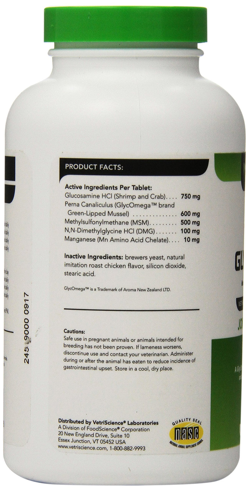 VetriScience Glycoflex 2 Hip and Joint Supplement for Working and Active Dog Breeds, Chicken, 120 Chews - Joint and Mobility Support for Competitive and Maturing Dogs - PawsPlanet Australia