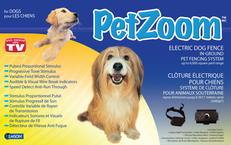 [Australia] - PetZoom Electric Dog Fence 