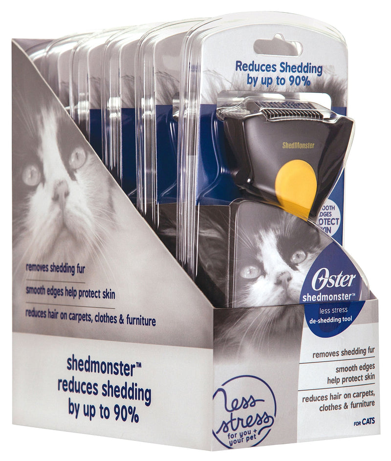 Oster ShedMonster De-Shedding Tool for Cats - PawsPlanet Australia