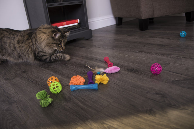 [Australia] - SmartyKat Value Pack Cat Toys Smarty Stash 13 Piece Variety Pack 