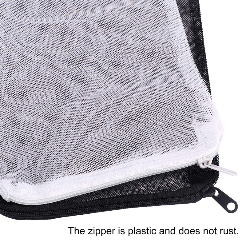 DEPEPE 10pcs Aquarium Filter Media Bags with Zipper for Activated Carbon, Biospheres, Ceramic Rings, etc. - PawsPlanet Australia