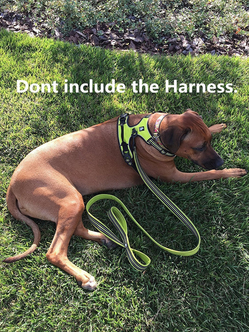 [Australia] - juxzh Best Reflective Dog Leash .Outdoor Adventure and Trainning pet Leash.for Medium to Large Dogs Length 78" Gray 