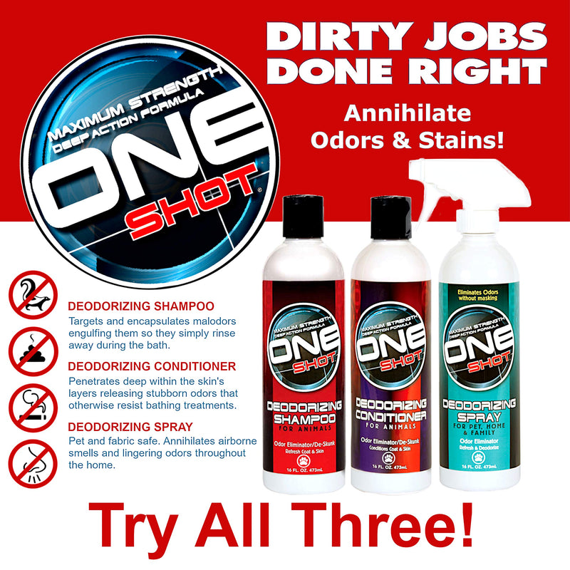 [Australia] - One Shot Deodorizing Spray, 16 Oz 