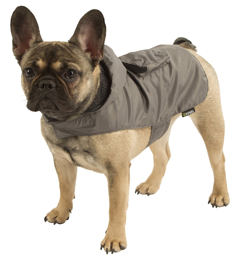 Kerbl Rain Seattle Coat, Large, 45 cm, Grey - PawsPlanet Australia