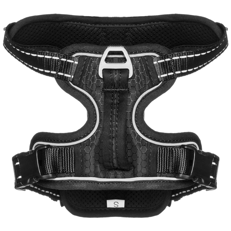 Happy Tails - Black Dog Harness - Small - PawsPlanet Australia