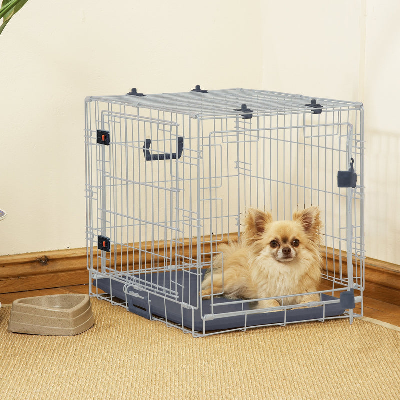 Rosewood Options Dog Cage Small grey Small/22 x 17 x 20" - PawsPlanet Australia