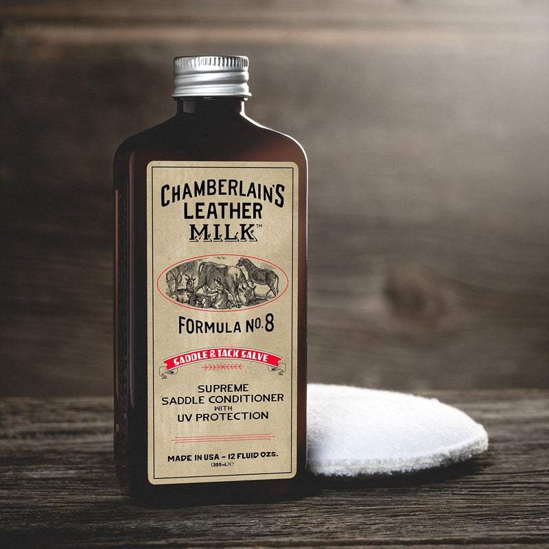 Chamberlain's Leather Milk Formula No. 8 - All-Natural Non-Toxic Saddle & Tack Slave Made in the USA - 2 - PawsPlanet Australia