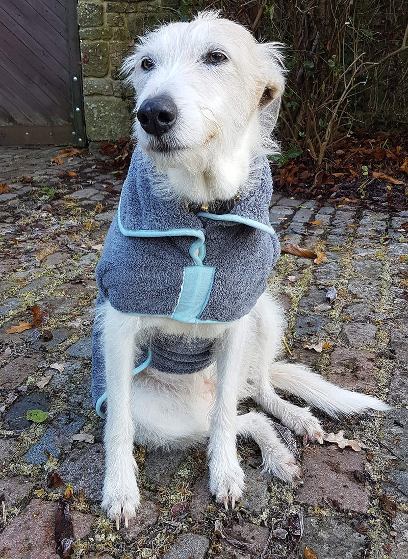 Henry Wag Microfibre Dog Drying Coat - 6 sizes X-Small - PawsPlanet Australia