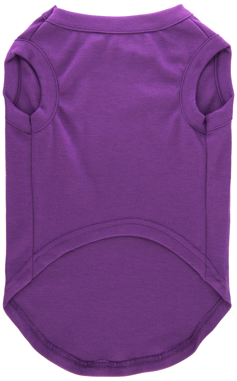 [Australia] - Mirage Pet Products XOXO Screen Print Shirt Purple XL (16) 