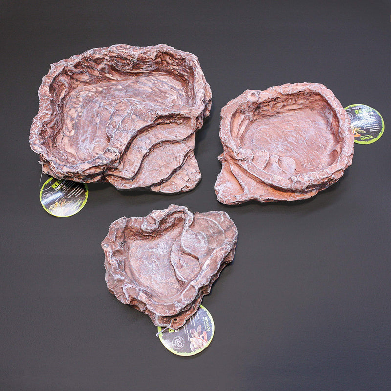 Komodo Terraced Dish, Small, Brown - PawsPlanet Australia