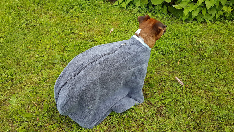 Henry Wag Microfibre Dog Drying Bag XS Extra Small Size: 50 x 37 x 28cm - PawsPlanet Australia