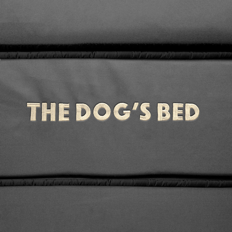 Replacement OUTER Cover (OUTER COVER ONLY - NO BED) for The Dog's Bed, Washable Oxford Fabric, XXXL 162 x 111 x 15cm (Grey with Black Piping) - PawsPlanet Australia