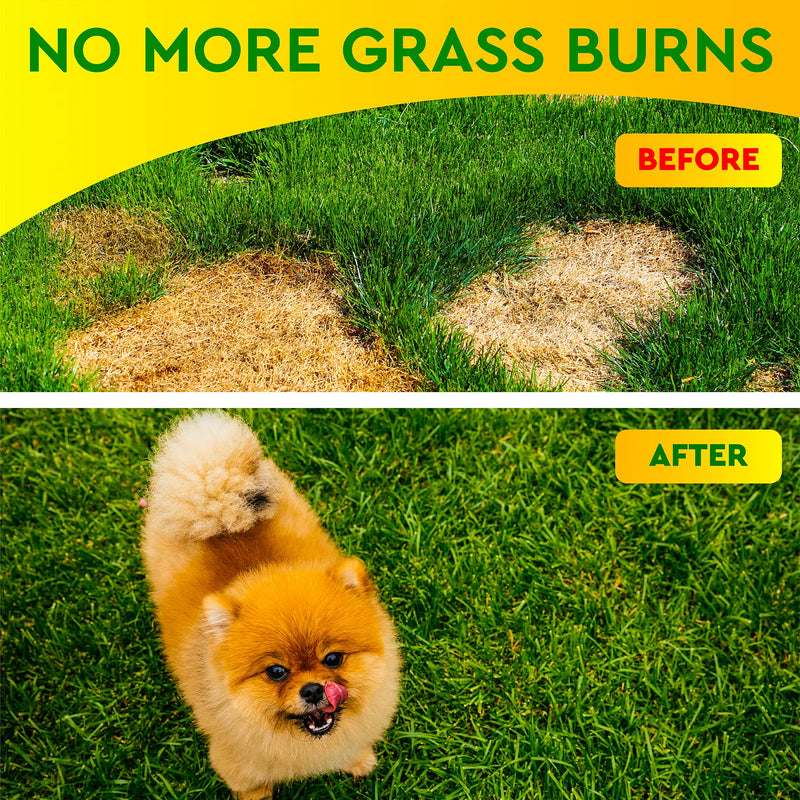 Artullano Grass Burn Spot Chews for Dogs - Dog Pee Lawn Spot Saver Caused by Dog Urine - Grass Treatment Rocks - Cranberry + Digestive Enzymes - Dog Urine Neutralizer for Lawn - 180 Treats - PawsPlanet Australia