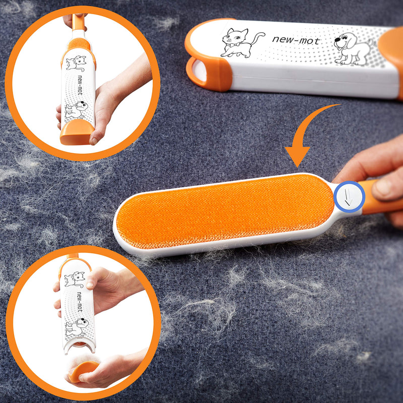 [Australia] - new-mot Pet Hair Remover Cat & Dog Lint Brush Hair Remover Efficient and Perfect with Double Side Cleaning Base - Pet Hair Remover for Laundry Non-Toxic Safety. Very Easy to use and Very Reliable 