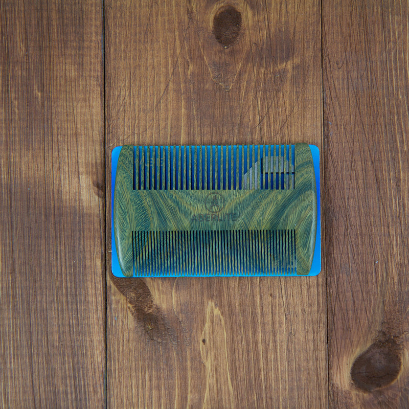 [Australia] - Aberlite Beard Straightening Comb Sandalwood (Green Sandalwood) Green Sandalwood 