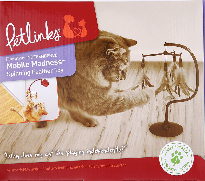 [Australia] - Petlinks Feathered Cat Toys Mobile 1-Pack 