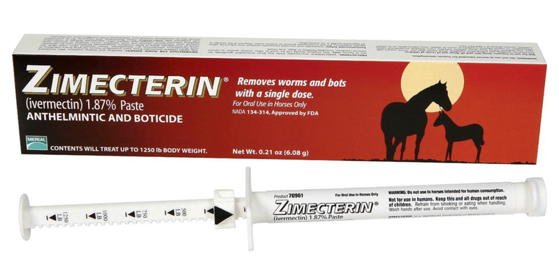 Zimectrin Paste Dewormer 1Dose - PawsPlanet Australia
