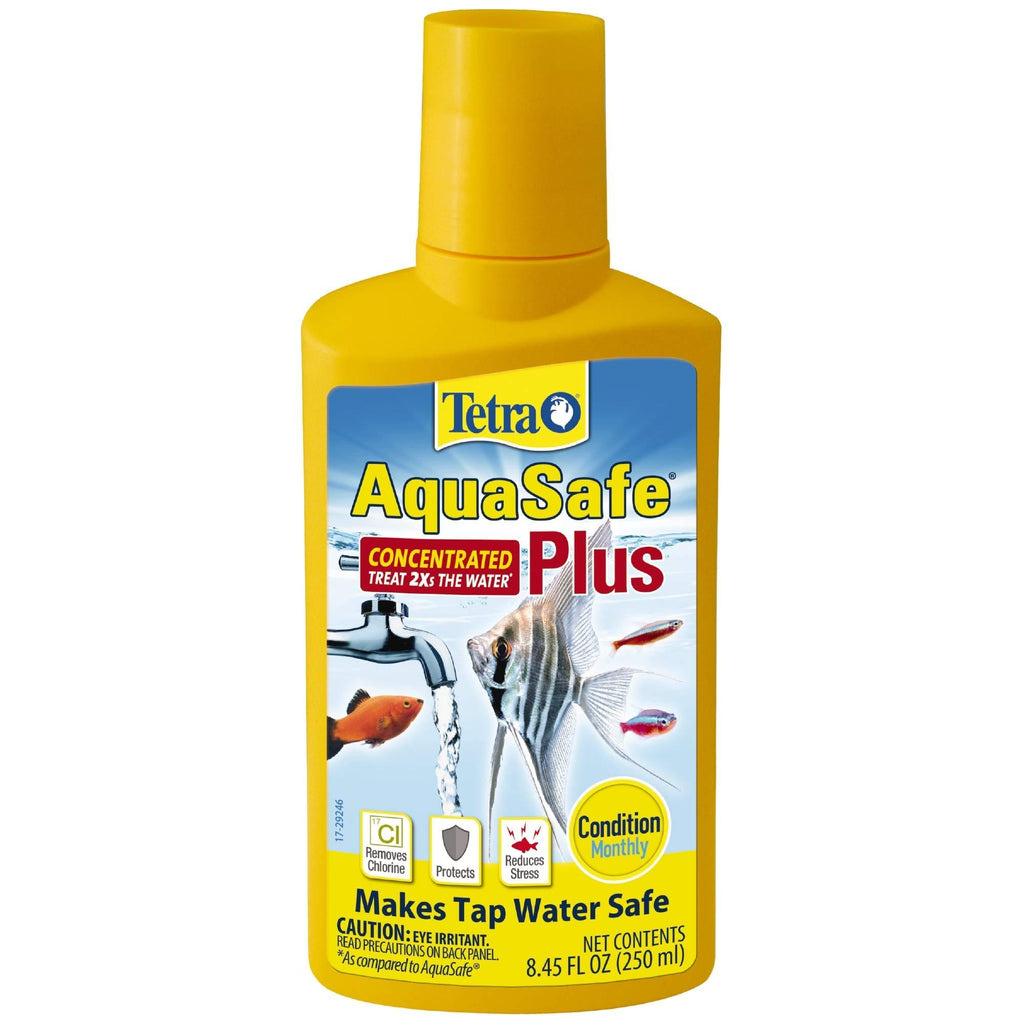 Tetra AquaSafe Plus, 8.45 Ounces, aquarium Water Conditioner And Dechlorinator, Model Number: 46798162681 - PawsPlanet Australia