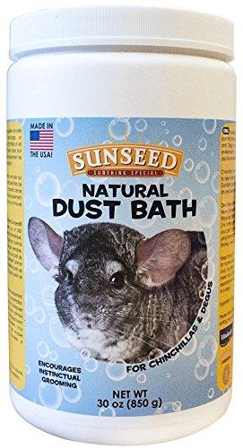 [Australia] - Sunseed Natural Dust Bath for Chinchillas, 30 Ounce Container 