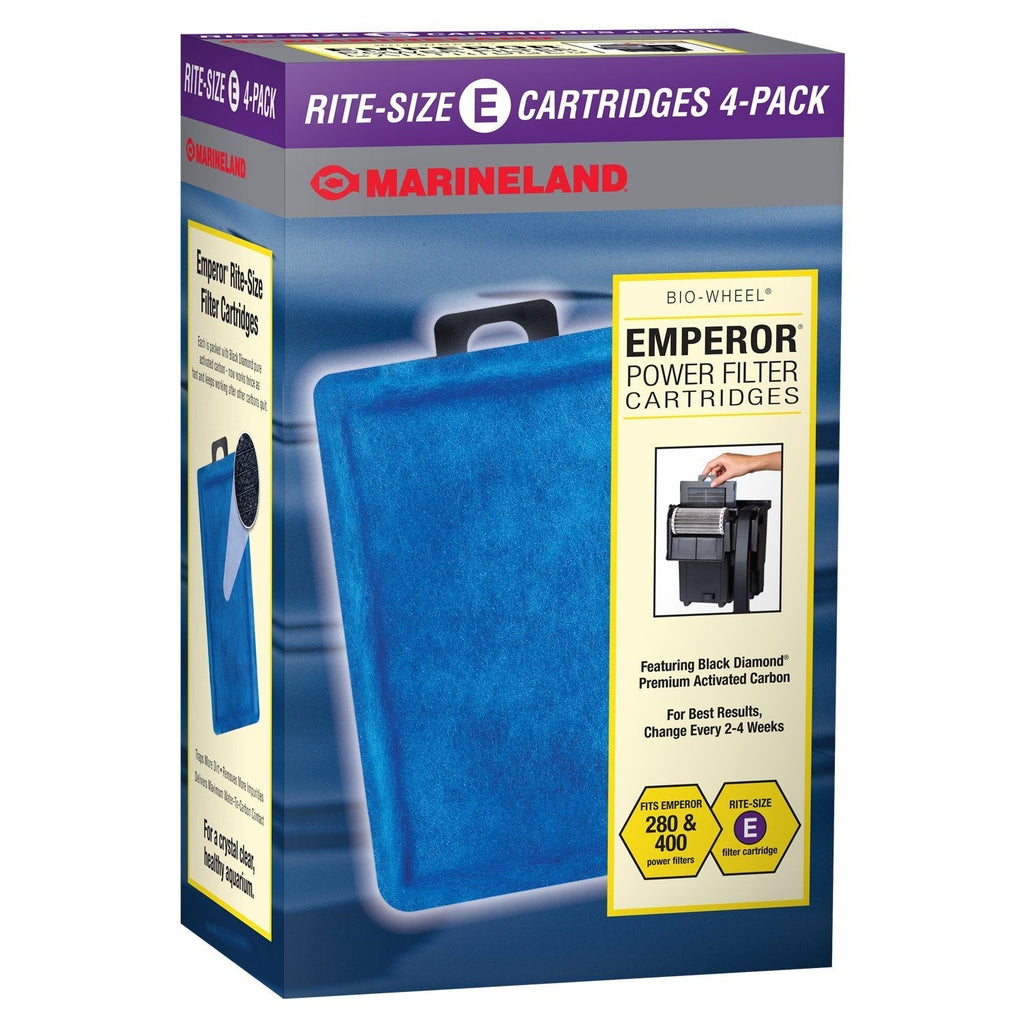 [Australia] - MarineLand Emperor Bio-Wheel Replacement Power Filter Cartridges 4-Count 