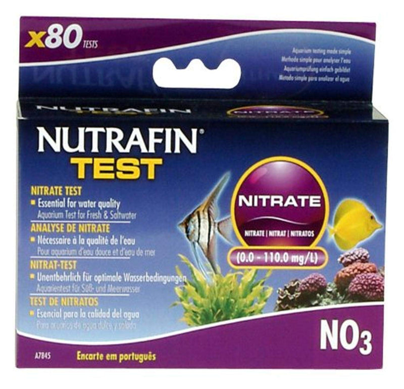 [Australia] - Nutrafin Nitrate 0.0 to 110.0 Mg/L for Fresh and Saltwater, 80-Tests 