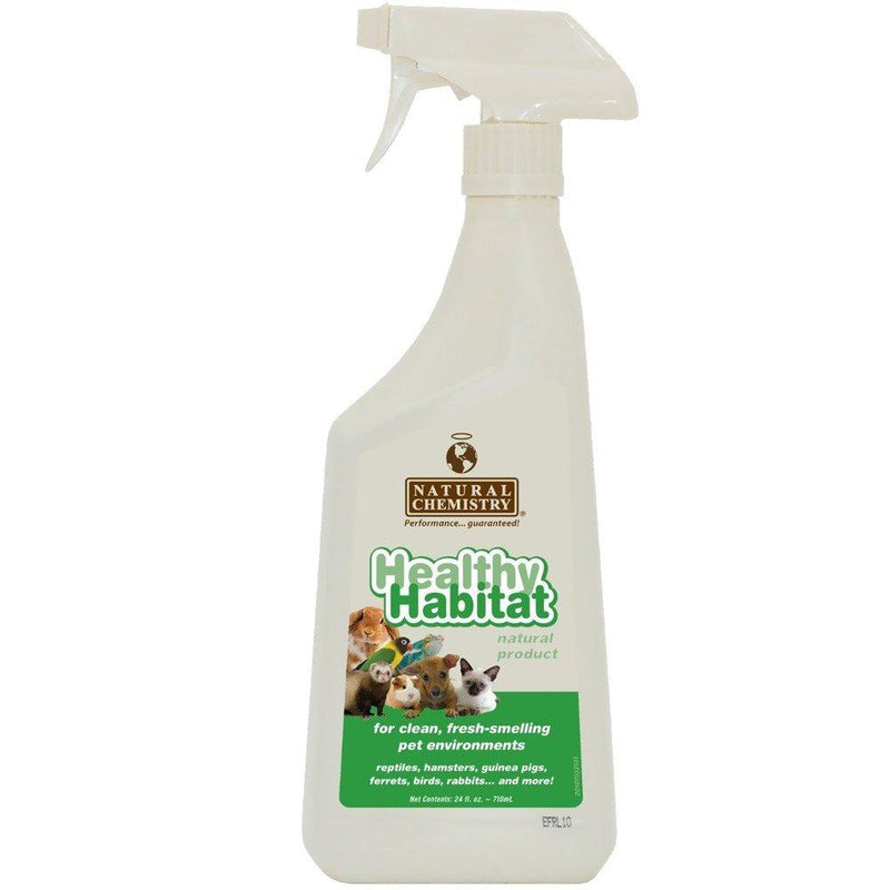 Healthy Habitat Natural Enzyme Bird Cage Cleaner for Glass, Metal and Plastic Cages, 24-Ounce - PawsPlanet Australia