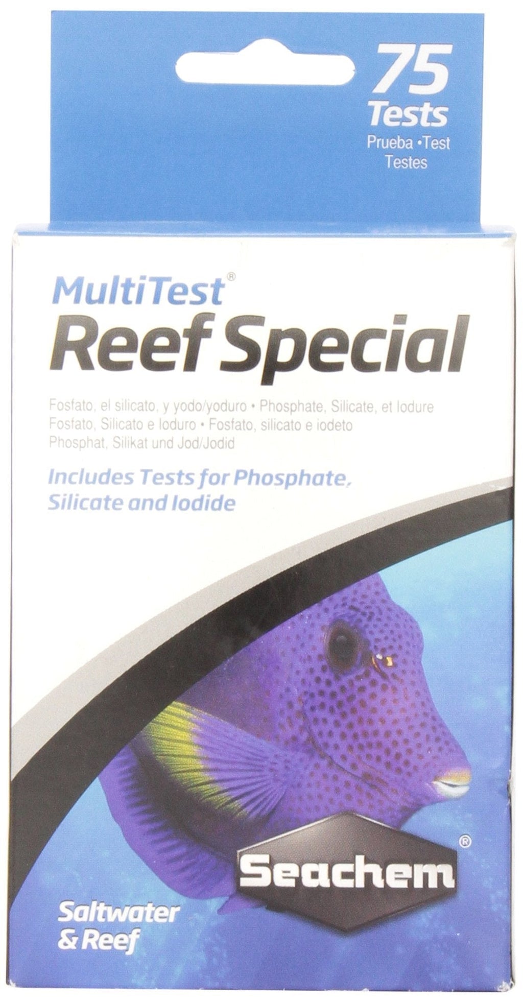 [Australia] - Seachem Laboratories Multi-Test Reef Special (75 tests) 