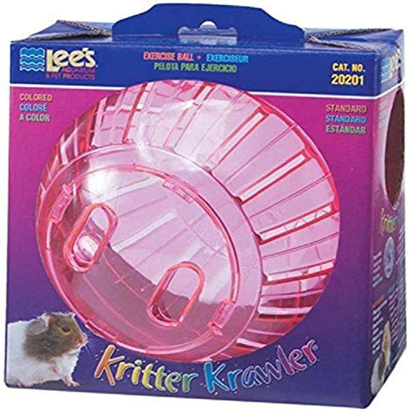 Lee's Kritter Krawler Standard Exercise Ball, 7-Inch, Colored , Colors may Vary - PawsPlanet Australia