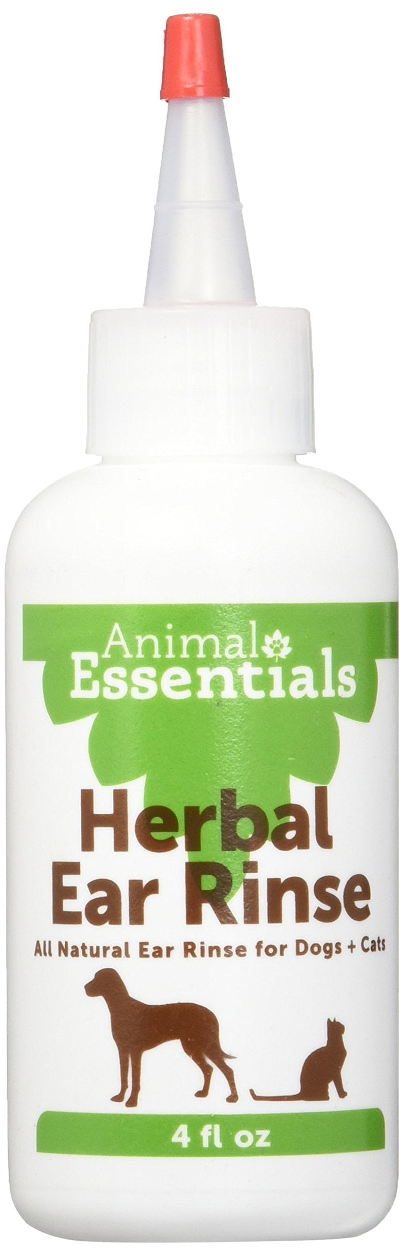 Animal Essentials Herbal Ear Rinse 4 Ounce - PawsPlanet Australia