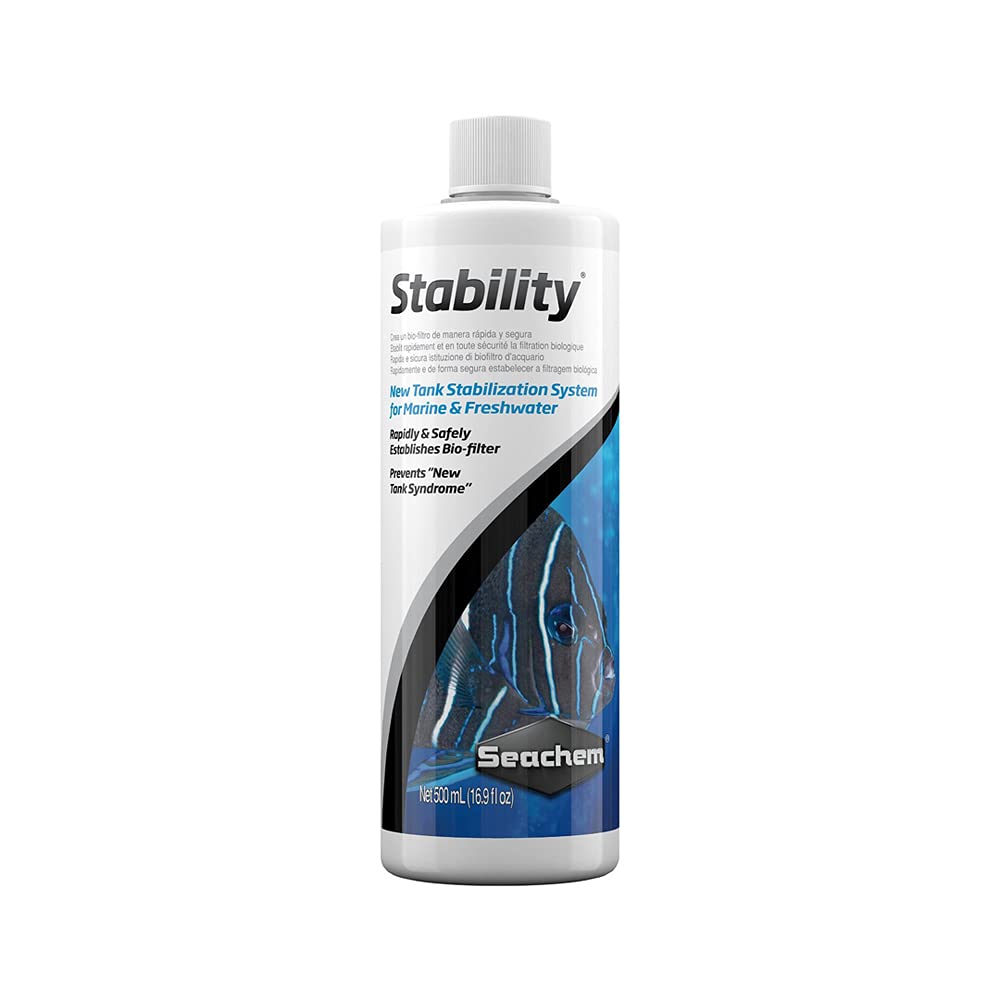 Seachem Stability Fish Tank Stabilizer - for Freshwater and Marine Aquariums 500 ml 1 - PawsPlanet Australia