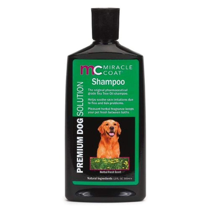 [Australia] - Miracle Coat Dog Shampoo 12 Ounce Premium Dog Shampoo 