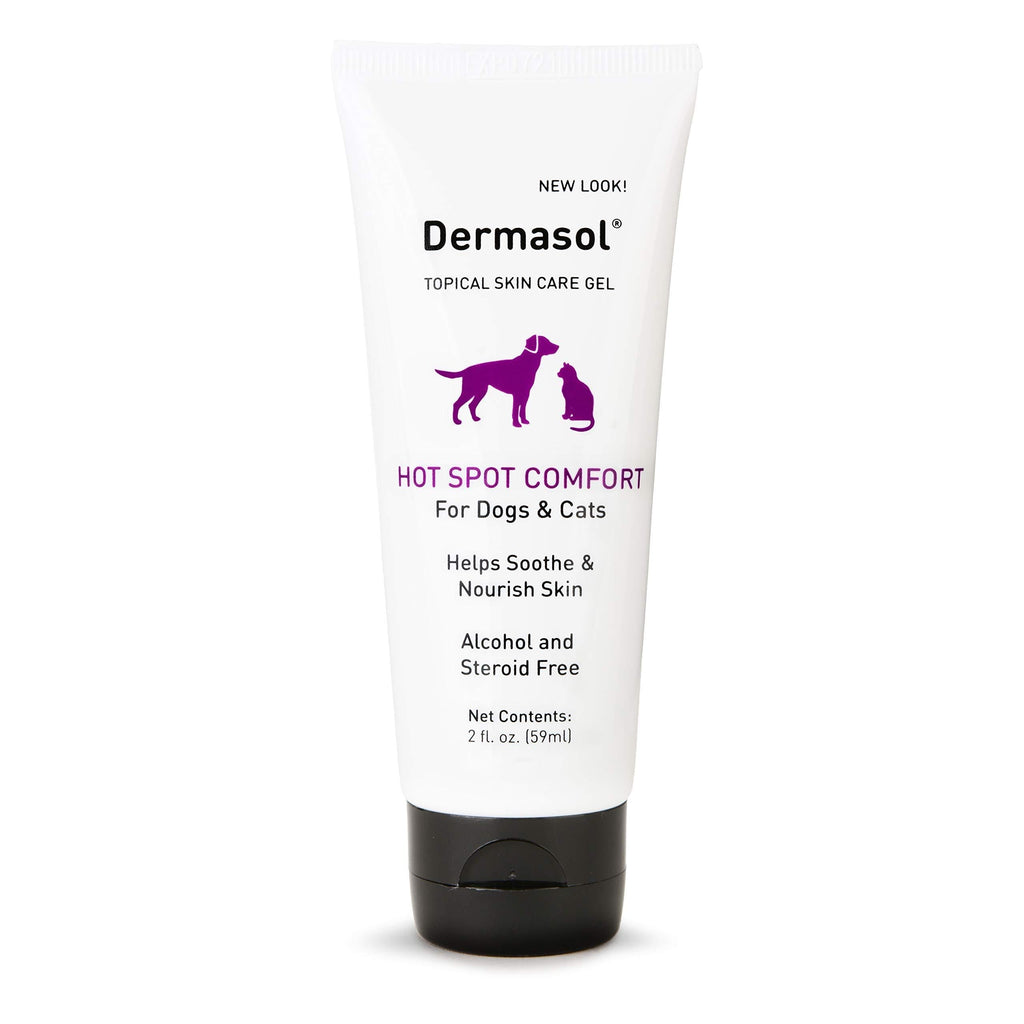 IVS Dermasol Irritating Skin Relief Gel for Dogs and Cats, Made in the USA, 2 fl. oz. Gel, 2.1 oz - PawsPlanet Australia